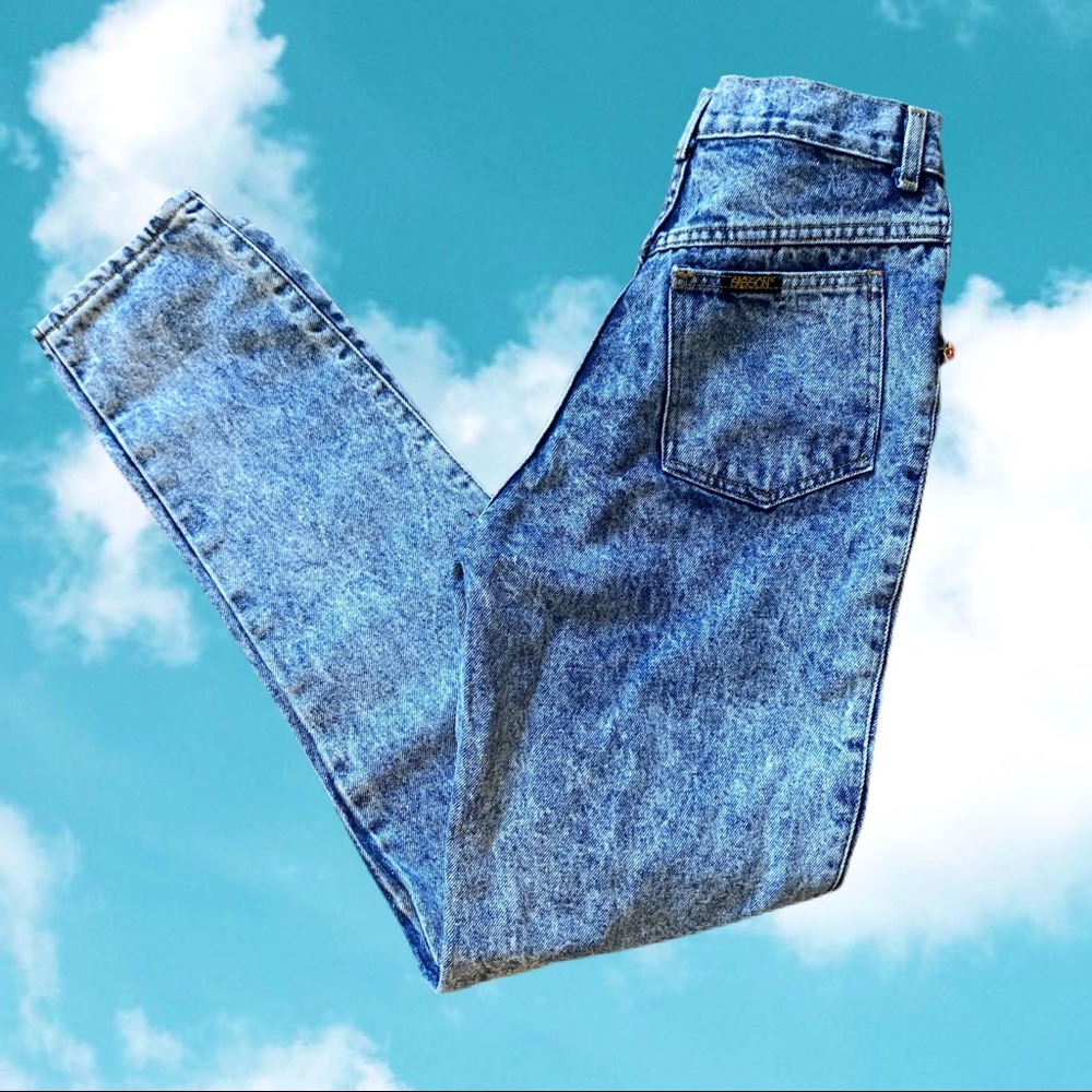 Vintage Acid wash jeans